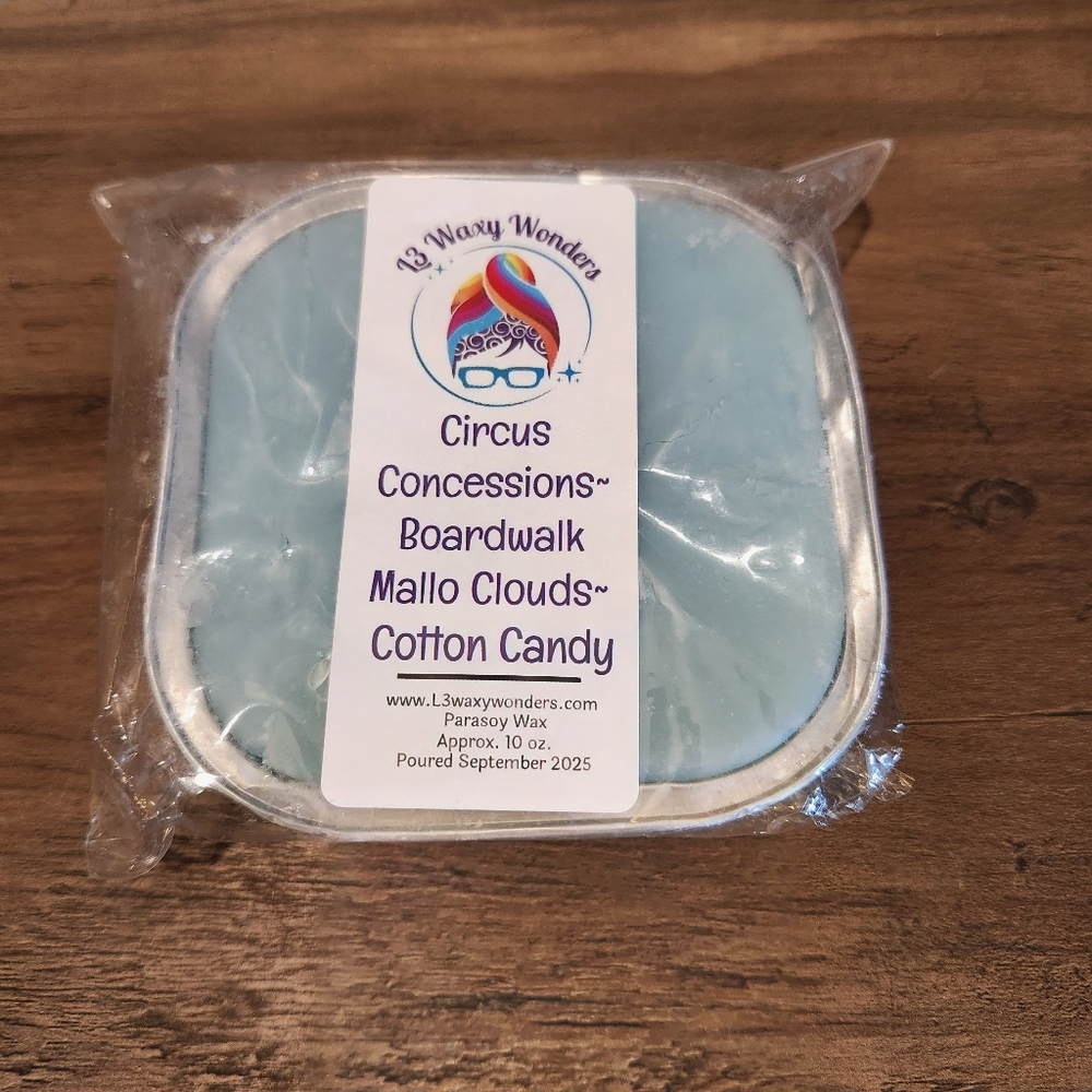 L3 Wax Vendor Wax in Circus Concessions~Boardwalk Mallo Clouds ~Cotton Candy